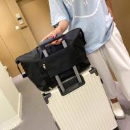 【Mini嚴選】大容量摺疊拉桿收納行李袋 8色可選