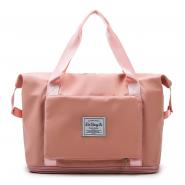 【Mini嚴選】大容量摺疊拉桿收納行李袋 8色可選