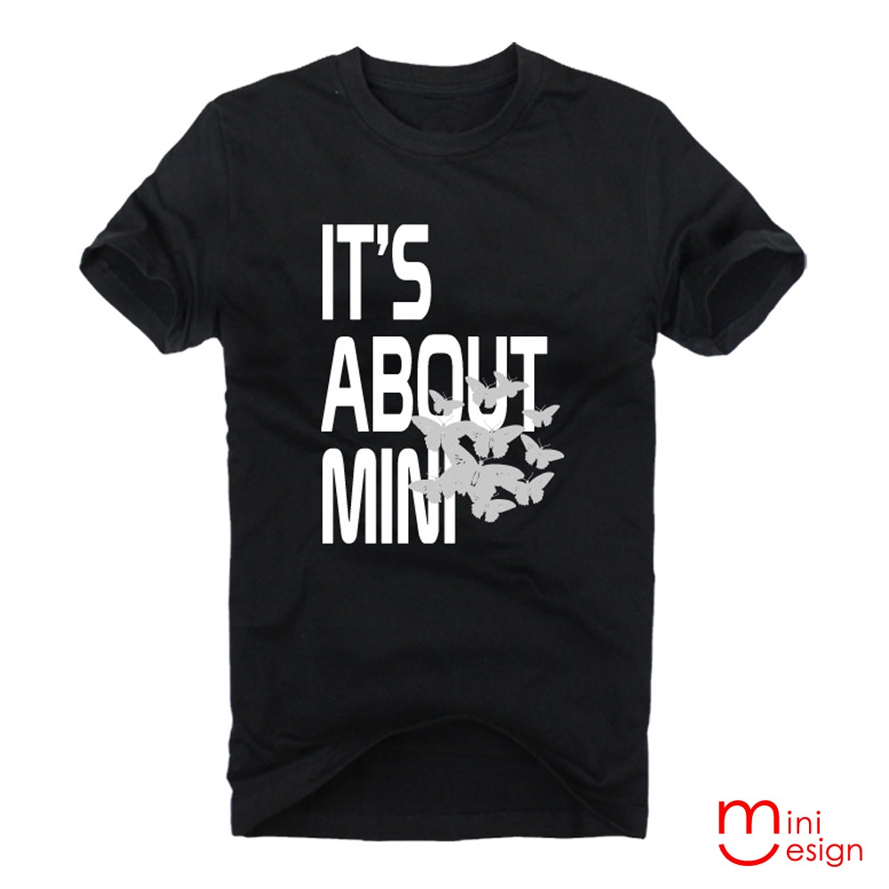 【Minidesign】（男款）ITS ABOUT MINI潮流短T 五色