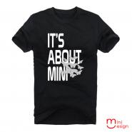 【Minidesign】（男款）ITS ABOUT MINI潮流短T 五色