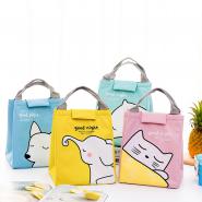 【Mini嚴選】動物系列可愛保溫袋 便當袋 四色