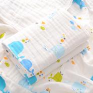 【Mini嚴選】嬰兒四層紗布巾 蓋毯 多款